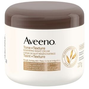 Aveeno Tone + Texture Renewing Night Cream - Brand New 227 Grams